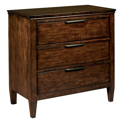 Eliah 32'' W Solid Wood Nightstand