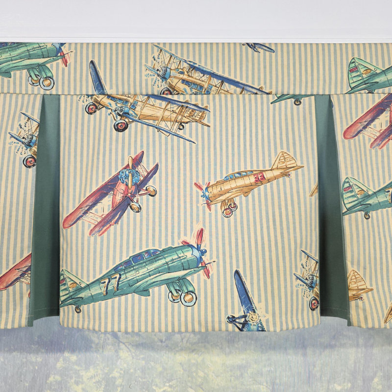 RLF Home Air Show Pleated Valance