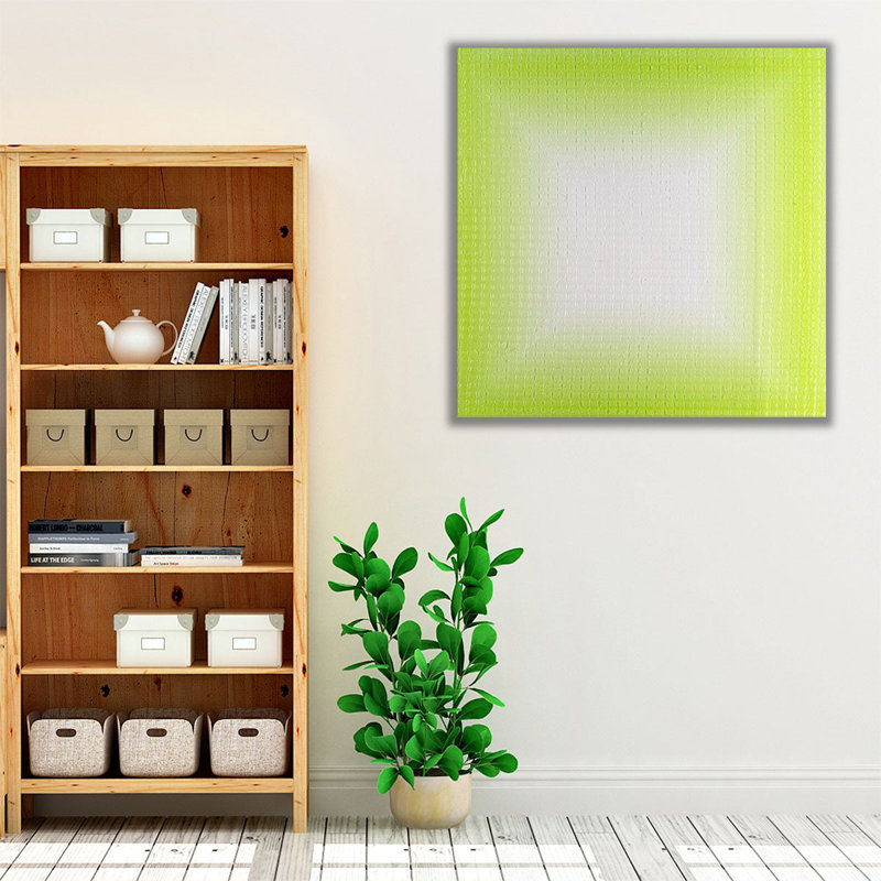 Carrés stimulants II - reproduction d'art sur toile, H 12 po x l 12 po