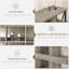 8 Cube Storage Organizer Bookcases, 3 Tier Metal Horizontal Bookcase-1860468441