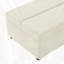 Lit simple avec repose-pieds pliant-275494448