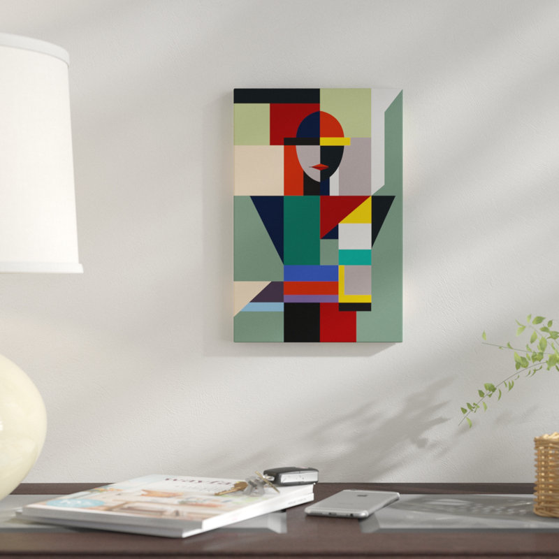 «Nameless Woman», impression sur toile, H 26 po x l 18 po x P 1,5 po, Toile tendue, Pas de tapis