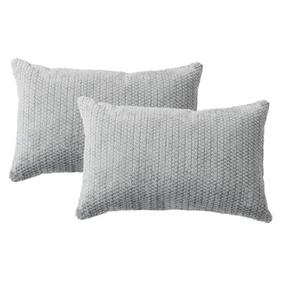 Polyester Lumbar Rectangular Pillow Cover & Insert