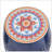 RUBY 12" SIDE TABLE - DARK BLUE-1283954253