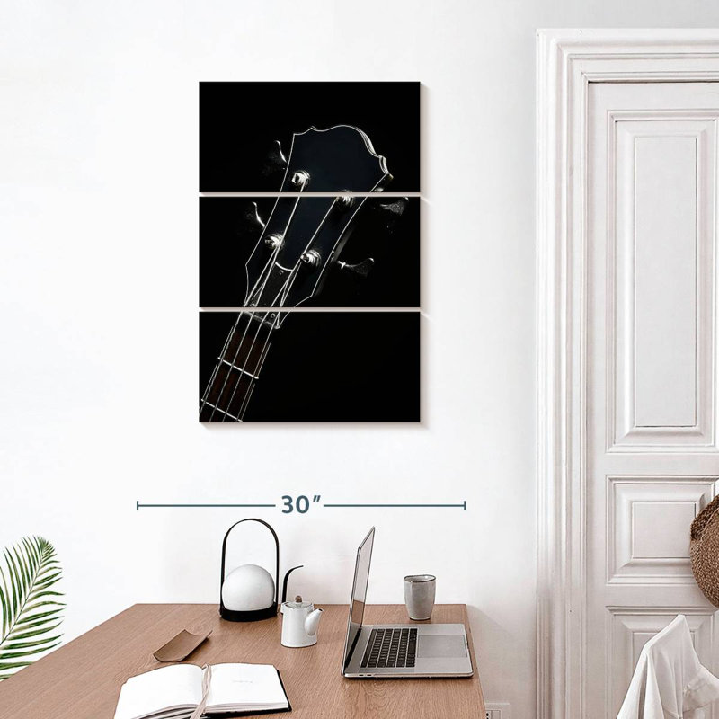 Abarca Head Of Black Guitar