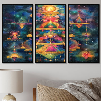 Dainah - Abstract Collages Wall Art Print Set