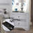 Naima White Finish Nightstand-392413403