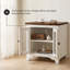 Table de bout avec rangement Etha