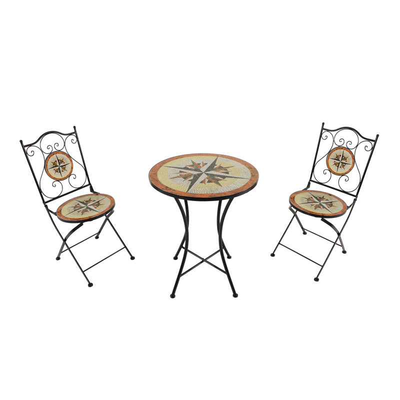 Andrejka Patio Dining Set with Round Table