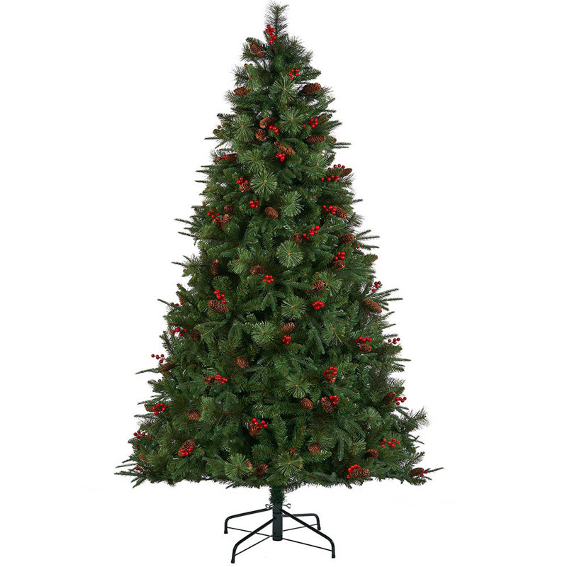 Artificial Pine Christmas Tree, 6ft H