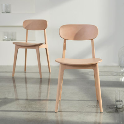 Oscar 48cm H Solid Wood Stacking Side Chair
