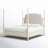 Alcy Upholstered Four Poster Bed-98370175-98370176