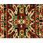Chelaberd Wool Southwestern Area Rug in Beige/Red