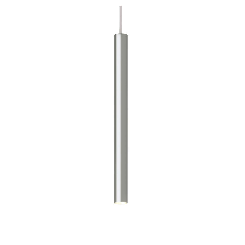 Fiscus 1 - Light LED Kitchen Island Pendant, Sand Blasted Aluminum