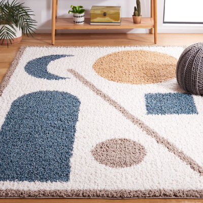 Tapis à poil long Calico