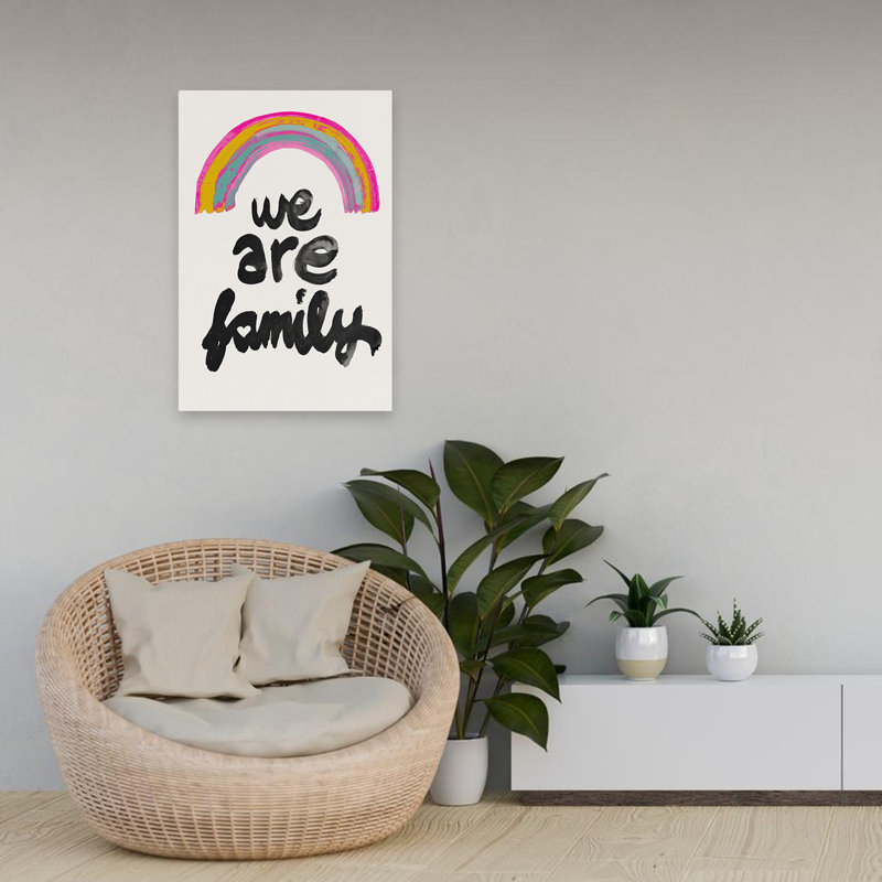 Treechild - We Are Family Modern, H 24 po x l 16 po