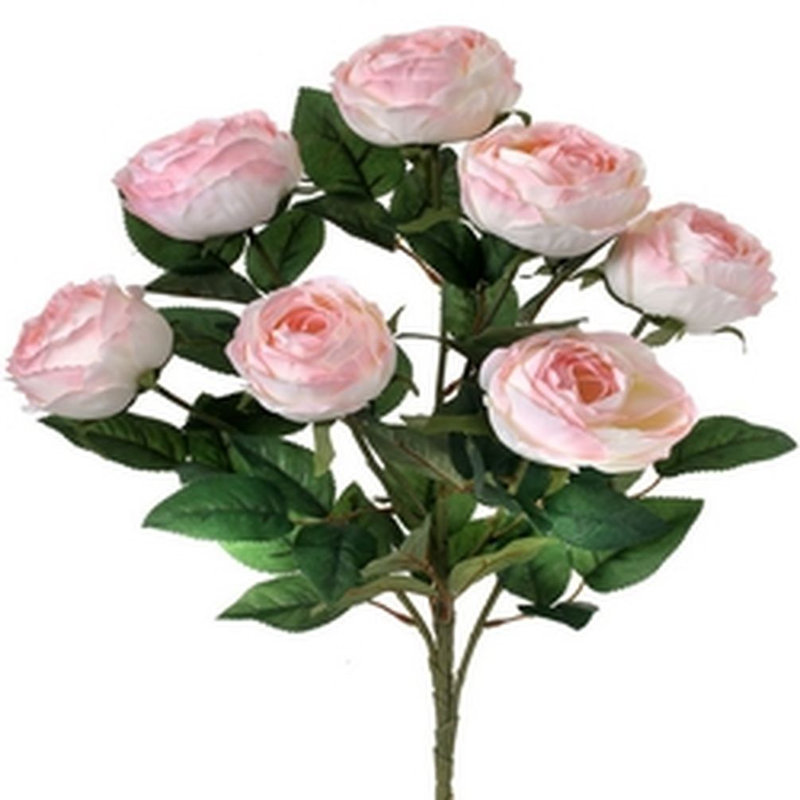 1 fleur artificielle roses chou, Rose