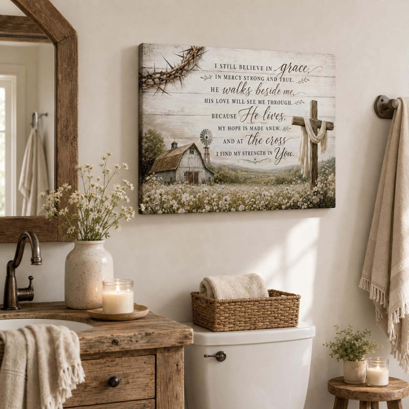 1 Piece Wrapped Canvas Wall Art