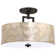 Alysa Shell Semi Flush Mount