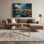 Art nautique sur toile bleu-629222718
