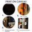 Salle de bain Urban Oasis I - Art mural orange 2 panneaux-1459639597-1459639596-1459639605