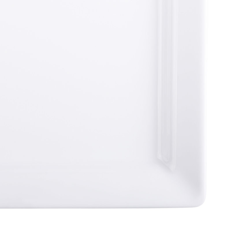 Elite Global Solutions Vogue Melamine Platter, 1.12" H x 8.25" W x 8.25" D