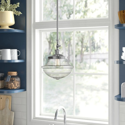 Luminaire suspendu simple à 1 lumière Baptiste