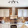 4-Light Track Lighting, Dark Bronze, Track Lighting, Track Ceiling Light, Track Lighting Kit, 4 Bulb Kitchen Light, Bulb Not Included