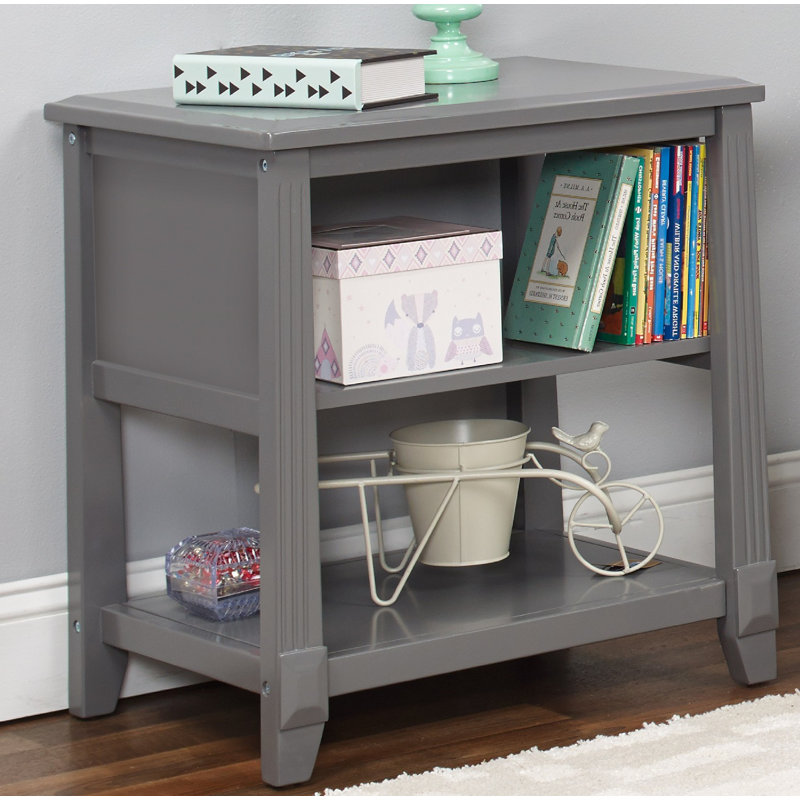 Table de chevet Berkley, Gris