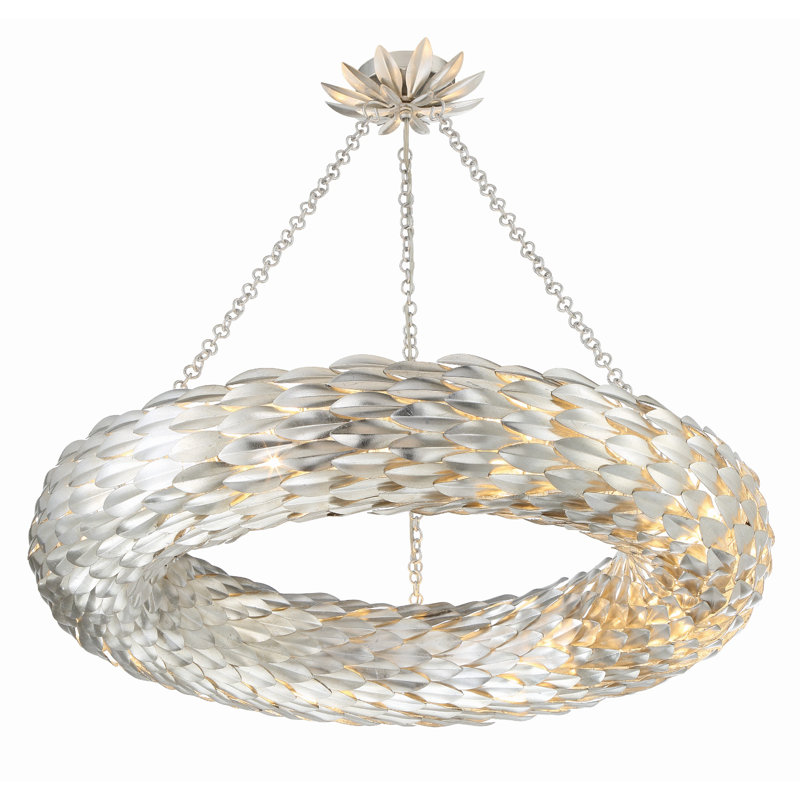 Luminaire suspendu roue de chariot Adelynn, 8