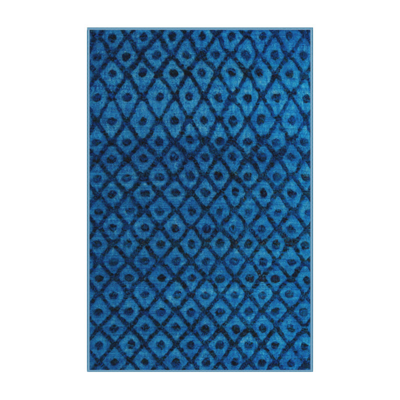 Abstract Indoor Rug, Rectangle 6' x 9'