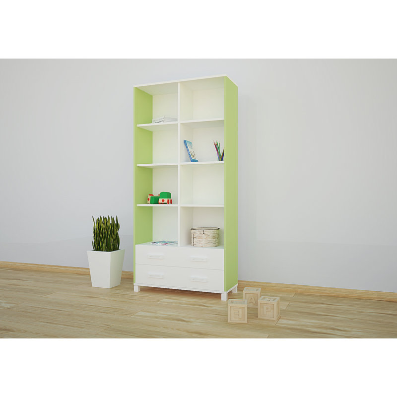 Gateshead 177cm H X 88cm W Animals Kids Cube, Green