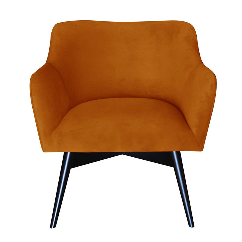Pepi Upholstered Armchair, Orange