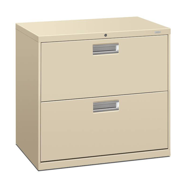 Classeur latéral 2 tiroirs Brigade 600 Series, Mastic