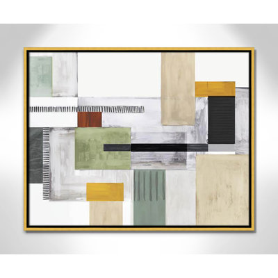 Playful Blocks Print by Tom Reeves