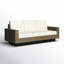Arlette Wicker Outdoor Sofa with Sunbrella Cushions