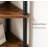 Industrial 5-Tier Corner Shelf – Vintage Bookshelf & Plant Stand-137437722