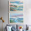 Vue pastorale - Ensemble de 2 peintures sur toile encadrées-716419612-716419615