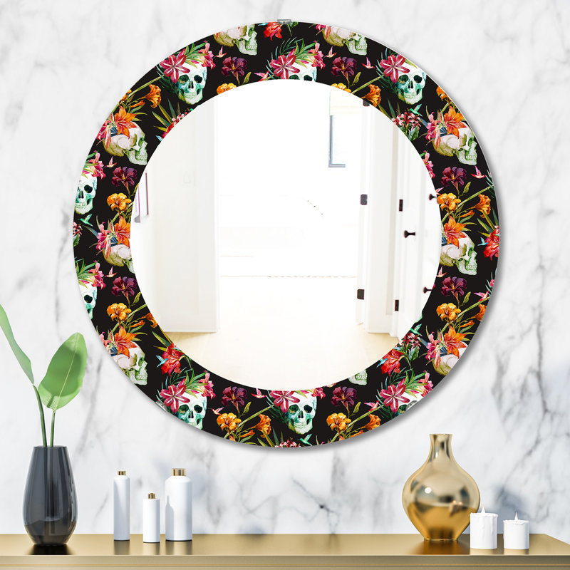 Miroir mural Obsidian Bloom 15, H 31,5 po x l 23,7 po