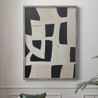 ABSTRACT Series DXCVI Framed Print - Solid Wood