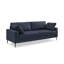 Etta 214.1Cm Velvet Square Arms Sofa-982565715
