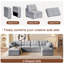 Canapé modulaire 6 pièces Zakeem-1536276101
