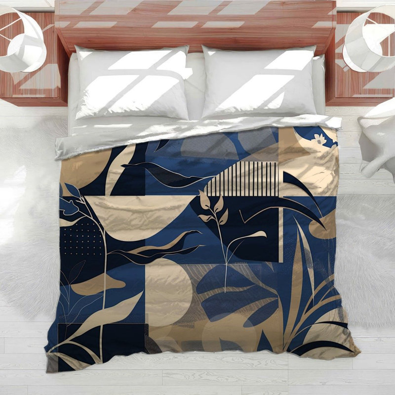 Literie en peluche à la mode, Grand édredon