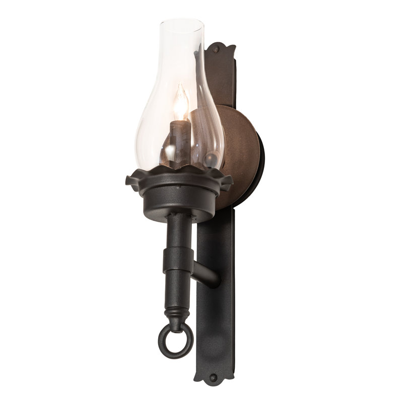 Schoolhouse & Early Electric 1 - Light Candle Wall Light
