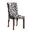 Chaise d'appoint rembourrée en tissu Gursharon-1836059047