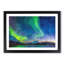 Green Polar Lights over Sweden - Picture Frame Painting Print-56633518-56633523