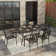 Alyah 6 - Person Metal Patio Dining Set with Rectangular Table