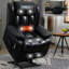 Fauteuil inclinable Power Lift avec massage, chauffage lombaire et poche latérale-105770907-105770908