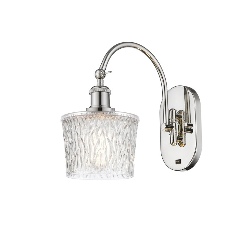 Iverson Swing Arm Sconce, Led, Polished Nickel