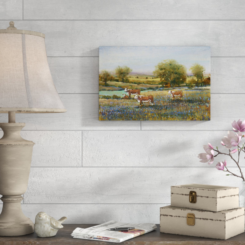 Peinture sur toile, H 12 po x l 18 po